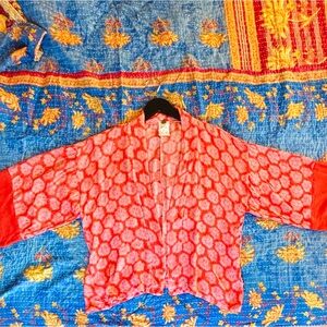 Free People cropped kimono